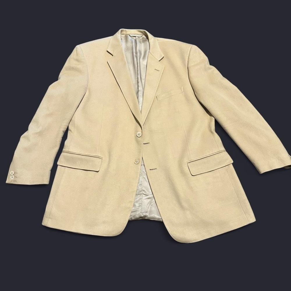 Men's Tallia Sartoria Piacenza Pure Cashmere Overcoat